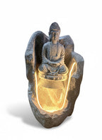 2.3feet Buddha Water Fountain with LED Lights