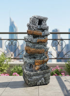 Classy Home Creation Antique Rock Fountain for Home
