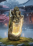 Ganesh LED Water Fountain – Home & Garden Décor