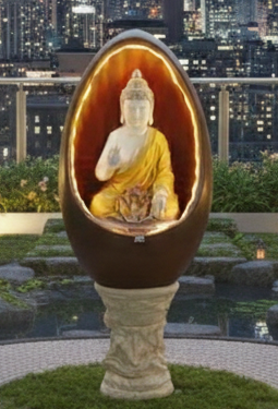 Buddha LED Water Fountain – Indoor & Outdoor Décor