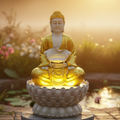 Lotus Buddha Indoor Outdoor Fountain