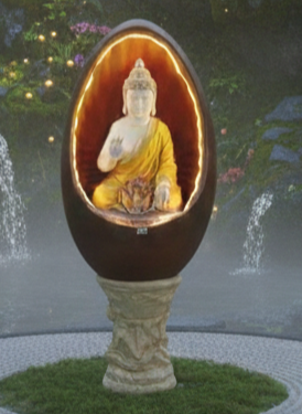 Buddha LED Water Fountain – Indoor & Outdoor Décor