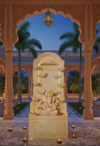 Fiberglass Water Fountain 20 Inch Long Diya Ganesh