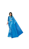 Gephical Women's Modern Pure Cotton Saree Without Blouse Piece